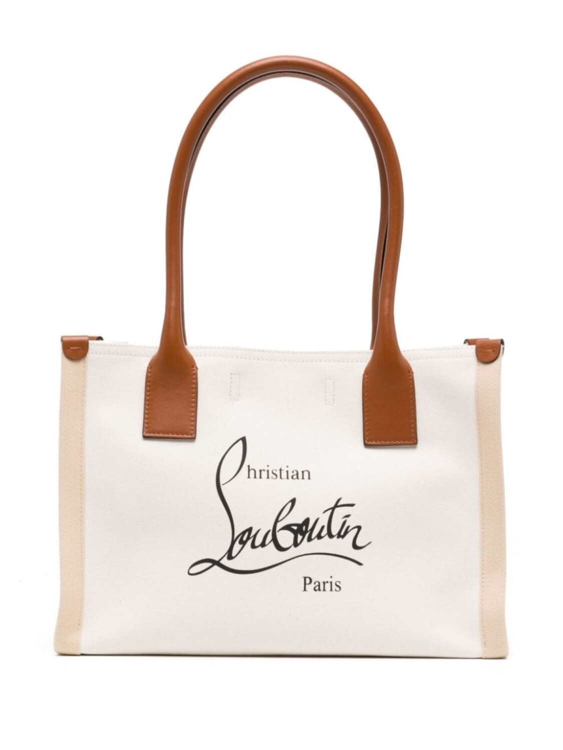 

Christian Louboutin маленькая сумка-тоут Nastroloubi E/W, серый
