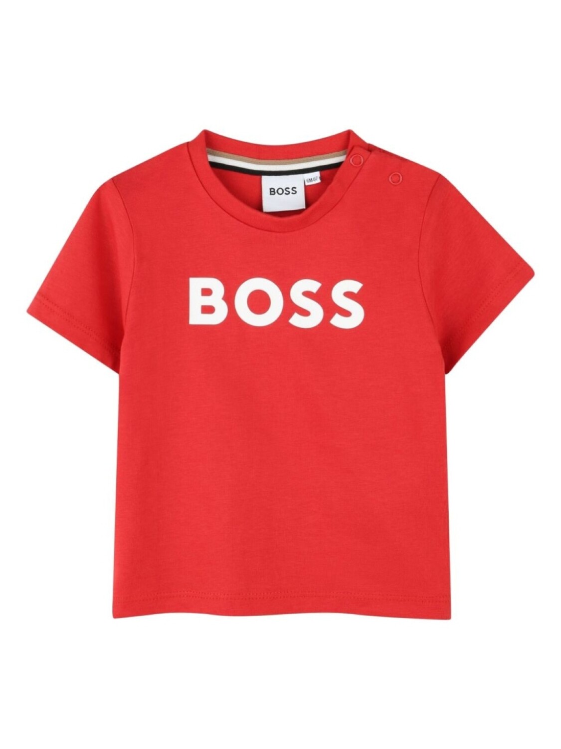 

BOSS Kidswear футболка с логотипом, красный