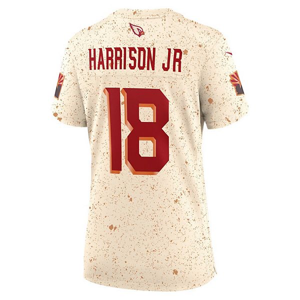 Женская игровая футболка Marvin Harrison Jr Natural Arizona Cardinals 2025 Rivalries Collection Nike — фото 4