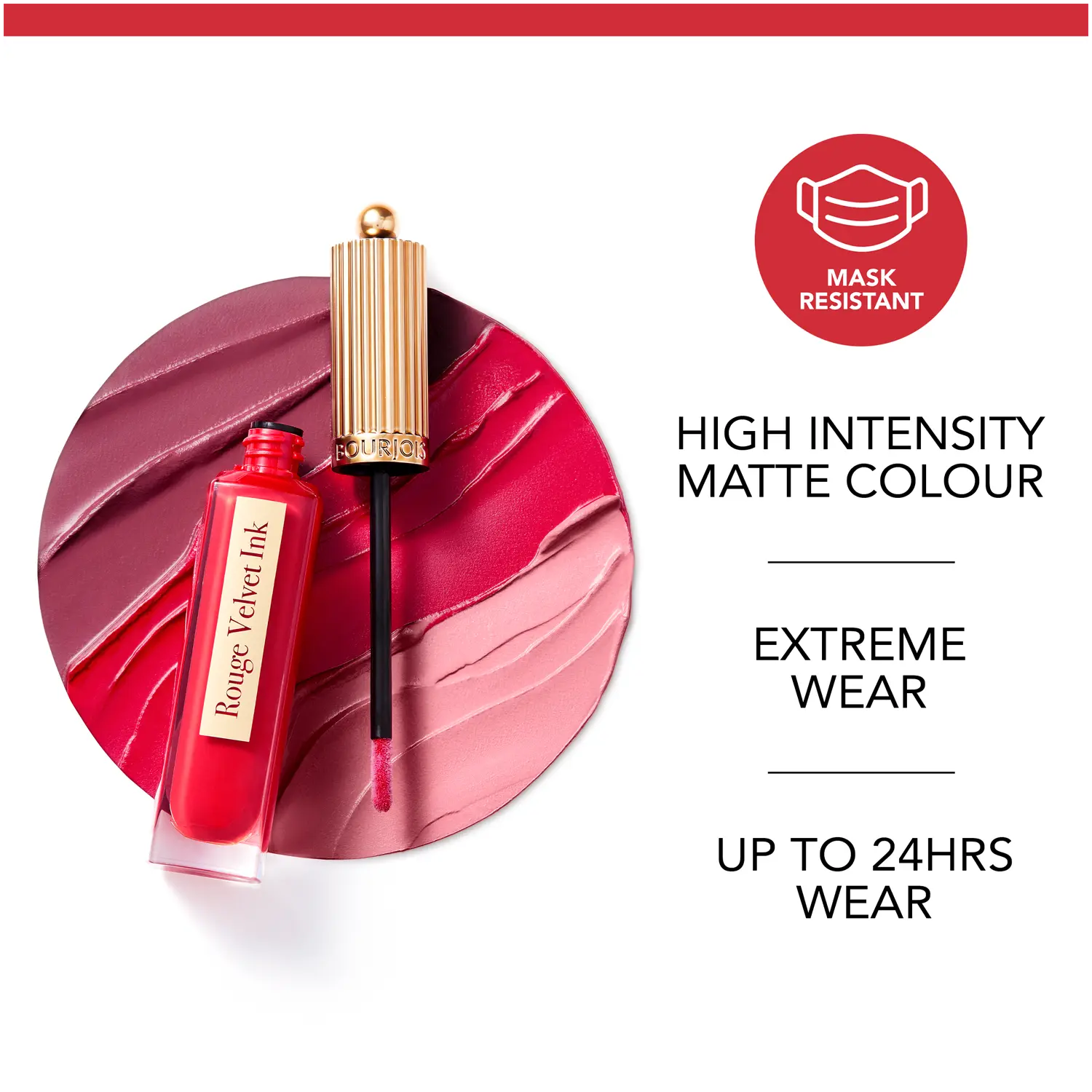 Жидкая губная помада rouge à rêves 09 Bourjois Rouge Velvet Ink, 3,5 мл — фото 4