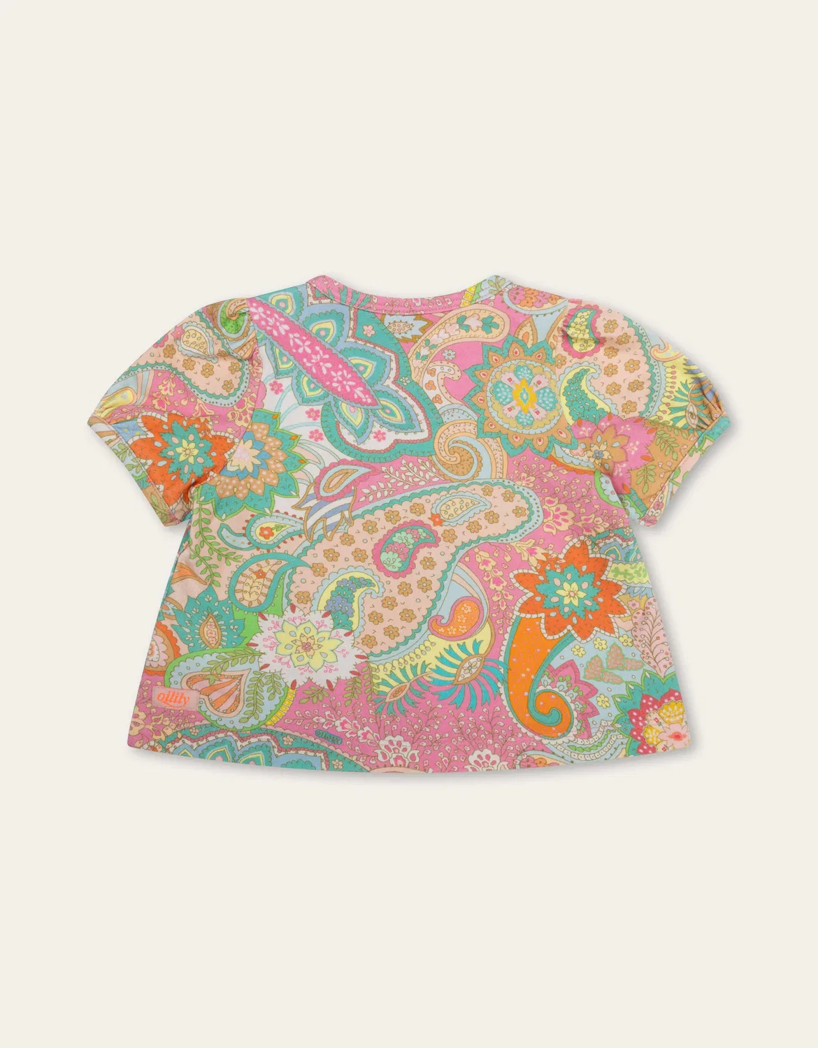 Футболка с принтом Chewy Paisley, Oilily, розовый — фото 3