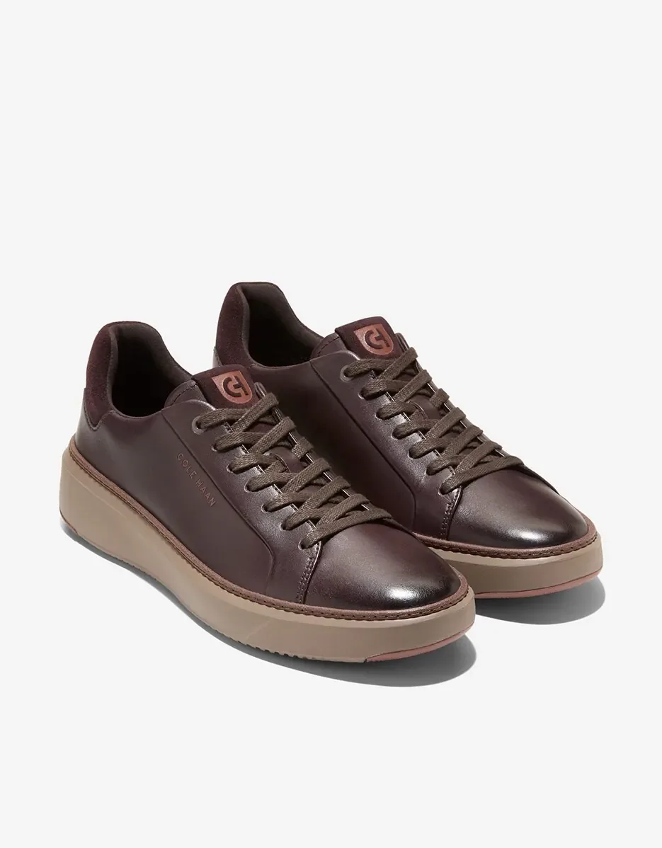 Мужские спортивные кроссовки из легкой кожи Cole Haan, темно-коричневый — фото 4
