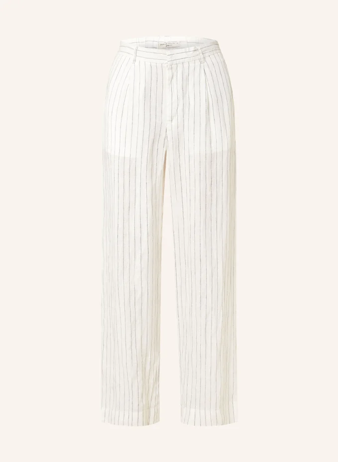 

Льняные брюки Gina Tricot, черный