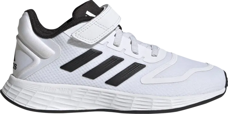 

Кроссовки Duramo 10 Little Kid 'White Black', белый