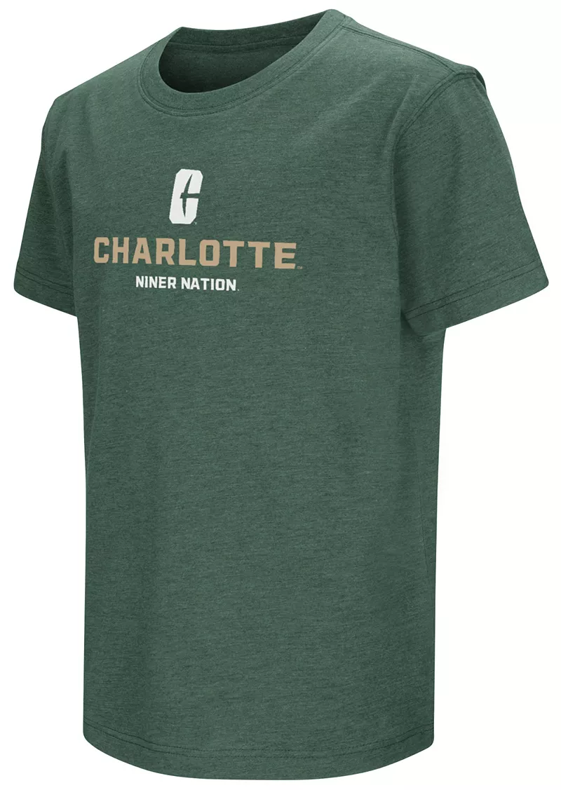 

Зеленая футболка Colosseum Youth Charlotte 49ers