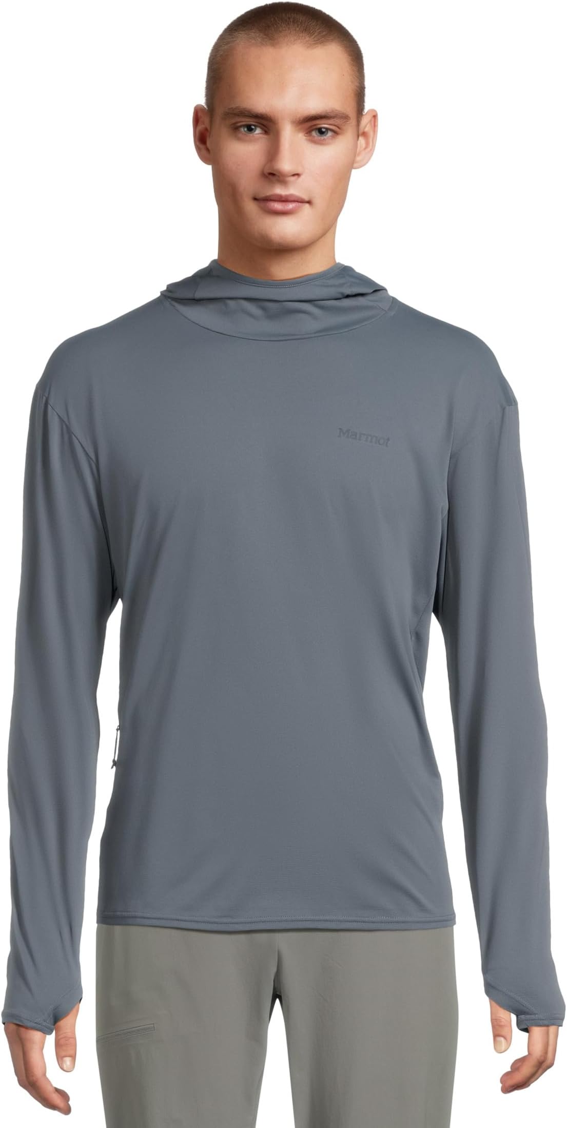 

Толстовка Marmot AirExchange SolarShield Hoody, цвет Thunderhead