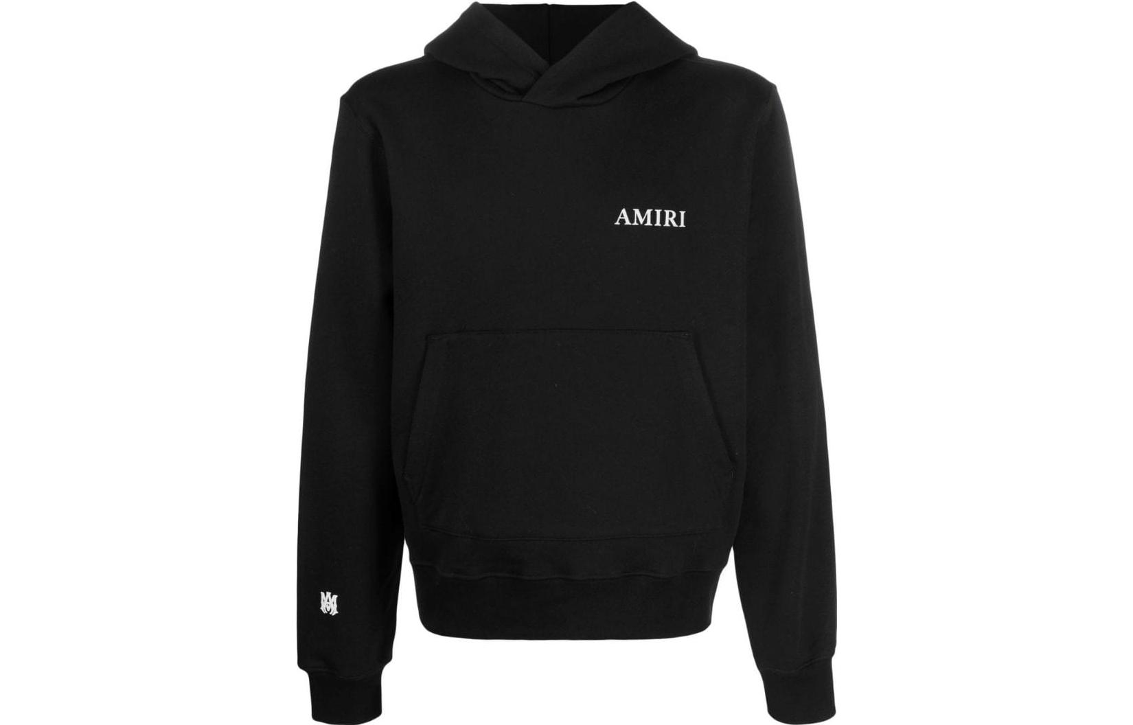 

Толстовка с капюшоном и логотипом Puff AMIRI, черный