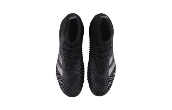 Кроссовки black predator mutator 20.1 fg 'black silver metallic' Adidas, черный — фото 3