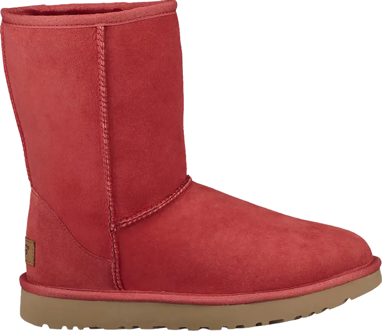 Ботинки Ugg Women's Classic Short II, красно-оранжевый