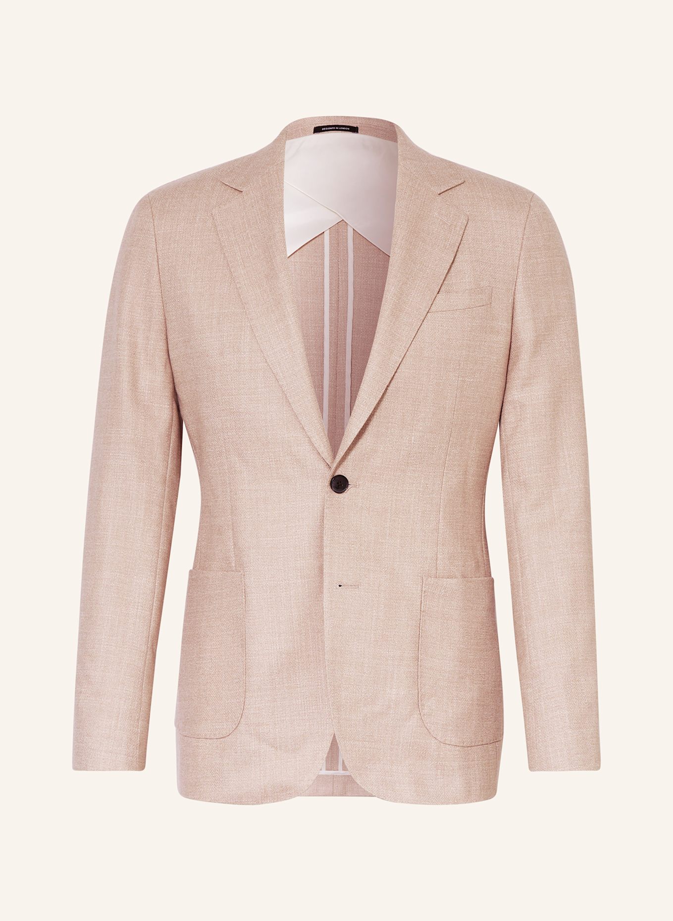 

Куртка облегающего кроя цвета овсянки Reiss, мультиколор