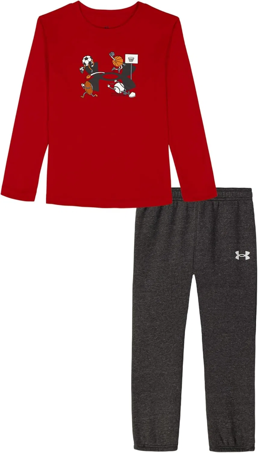 Детский спортивный костюм Under Armour, 2 предмета, Red Multi Sport