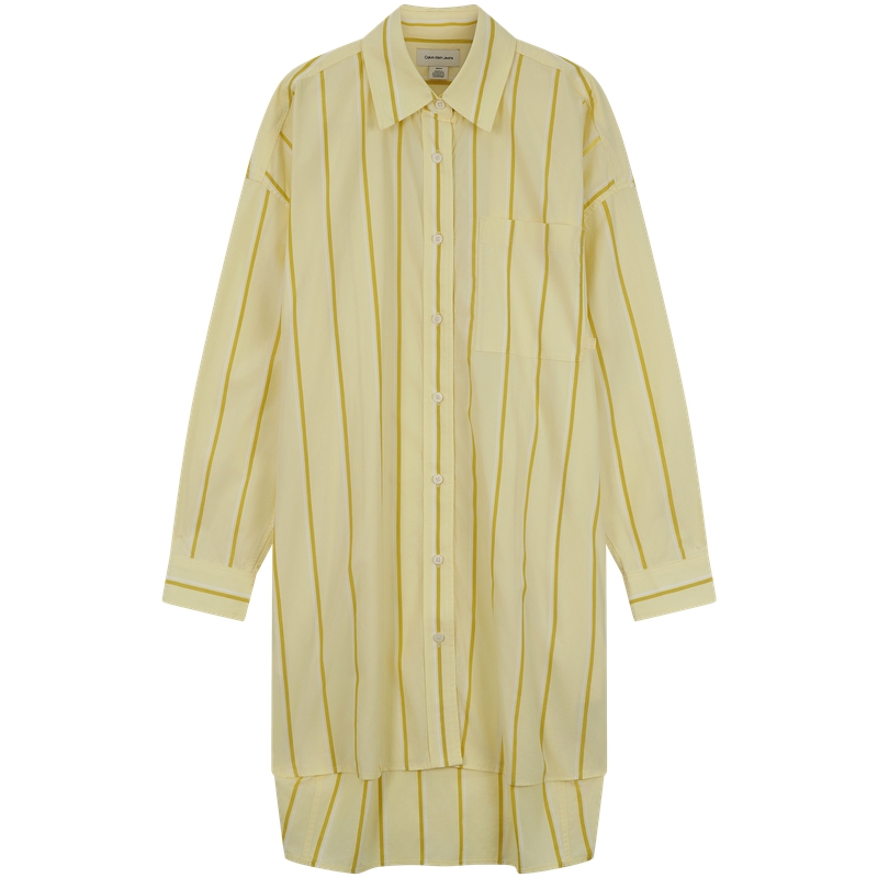 

Женские платья с длинным рукавом Calvin Klein, желтый