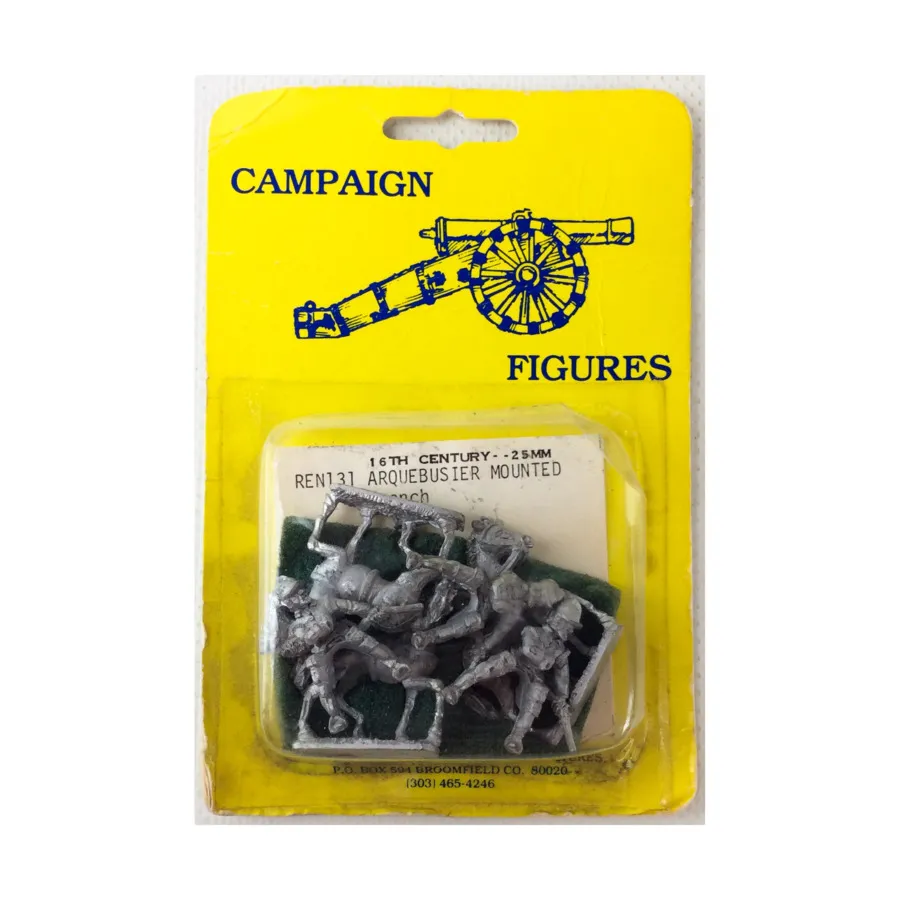 

Аркебузир на коне (французский), Campaign Figures