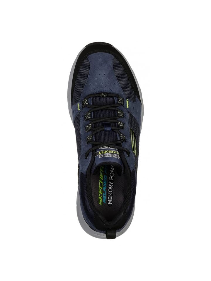 Skechers Footwear Спортивные кроссовки на шнуровке Qak Canyon синего цвета — фото 3