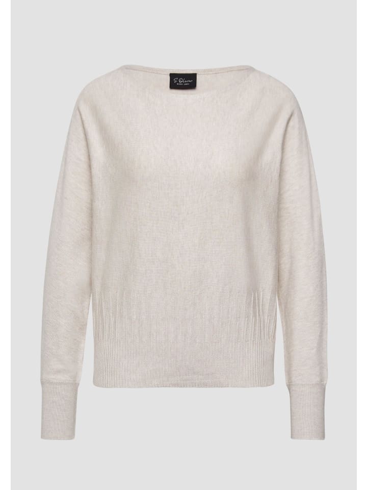 

Вязаный свитер в цвете 93W4_бежевый s.Oliver