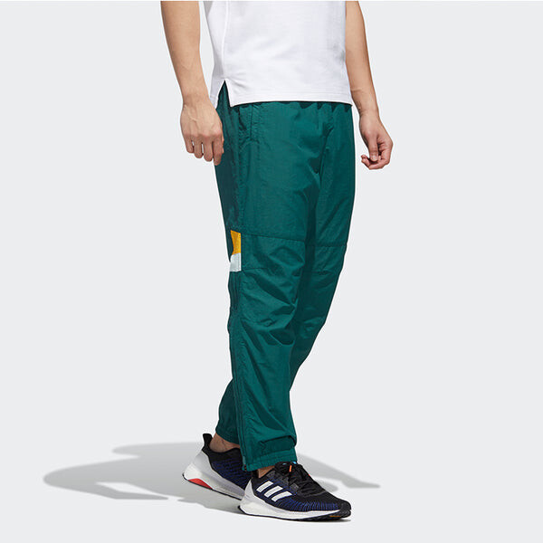 Спортивные штаны adidas Ub Pnt Double logo Colorblock Casual Sports Pants Forest Green, зеленый — фото 3
