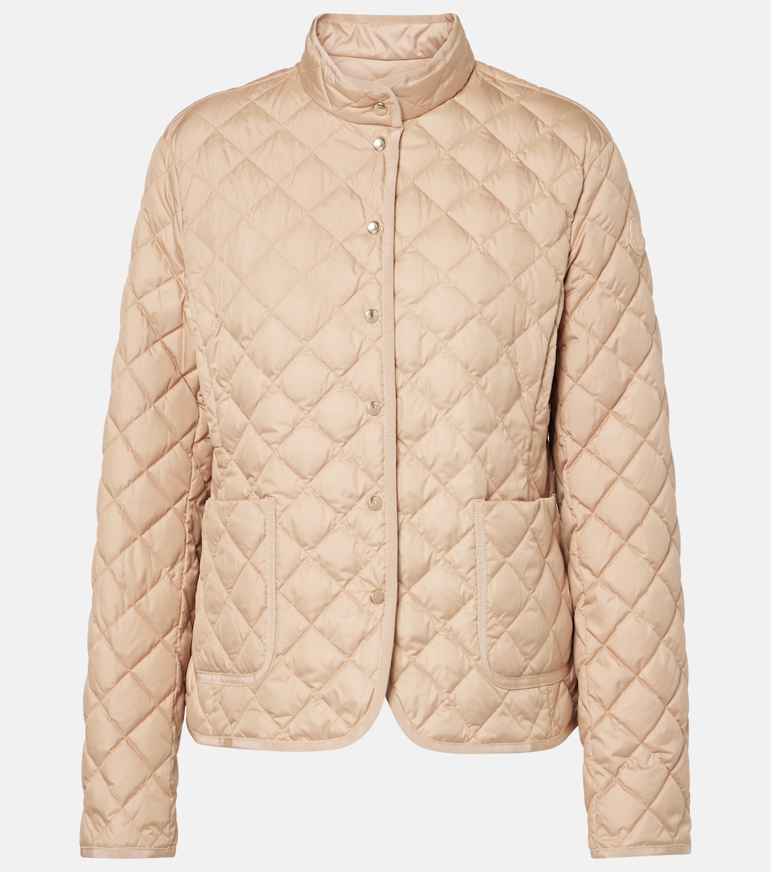

Эпин стеганая пуховая куртка Moncler, бежевый