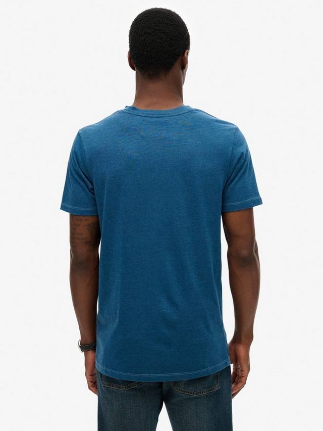 Футболка с логотипом Tokyo из органического хлопка Superdry, Rodeo Blue Marl — фото 2