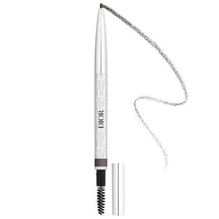 

Dior Diorshow Brow Styler Карандаш для бровей водостойкий с ультратонким выдвижным кончиком 0,003 унции 33 серо-коричневый