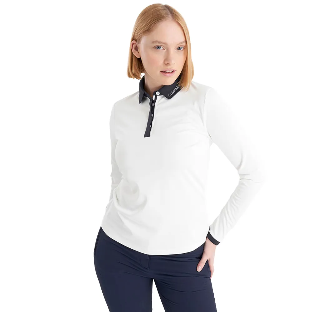 

Поло Calvin Klein Golf Whitney, белый