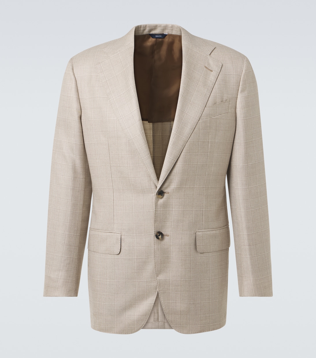 

Блейзер из кашемировой ткани в клетку Принц Уэльский Thom Sweeney, Oat Check