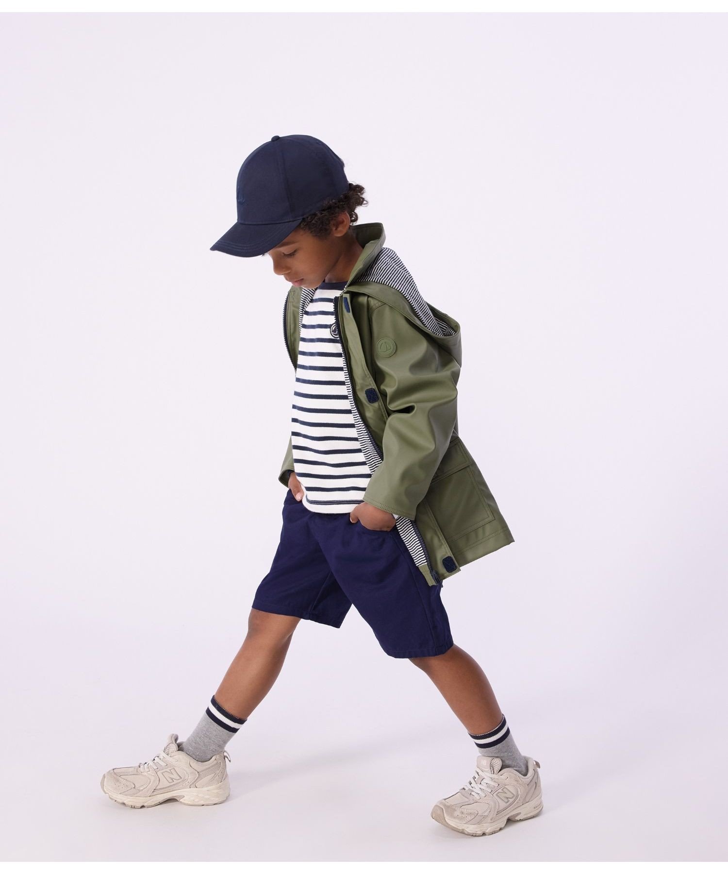Парка для яхты Petit Bateau, Khaki — фото 2