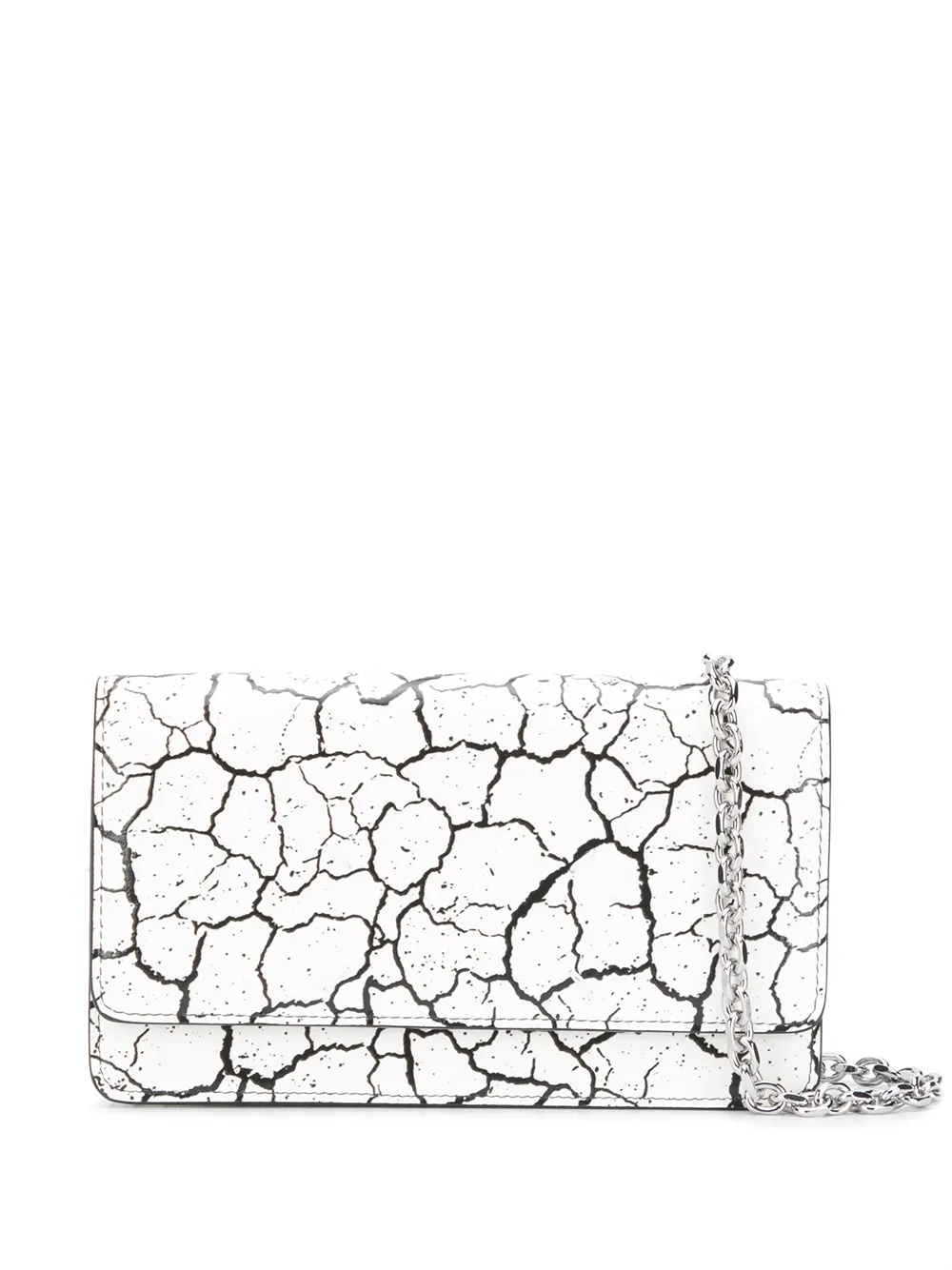 

Клатч с эффектом кракле MAISON MARGIELA, белый