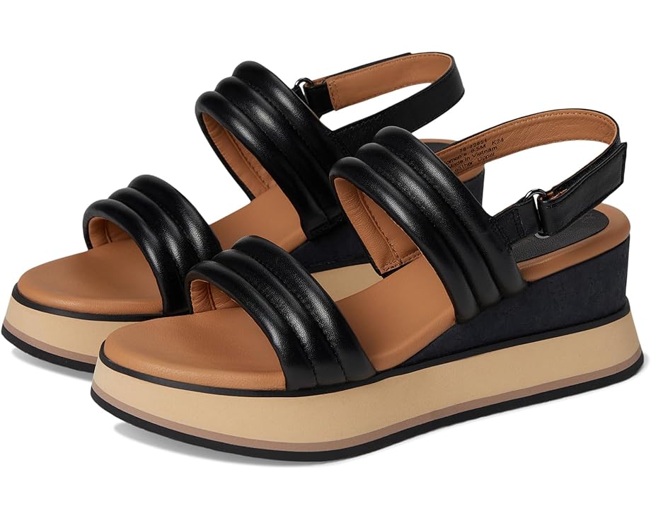 Туфли Johnston & Murphy Colleen Double-Band Sandal, цвет Black Glove Leather