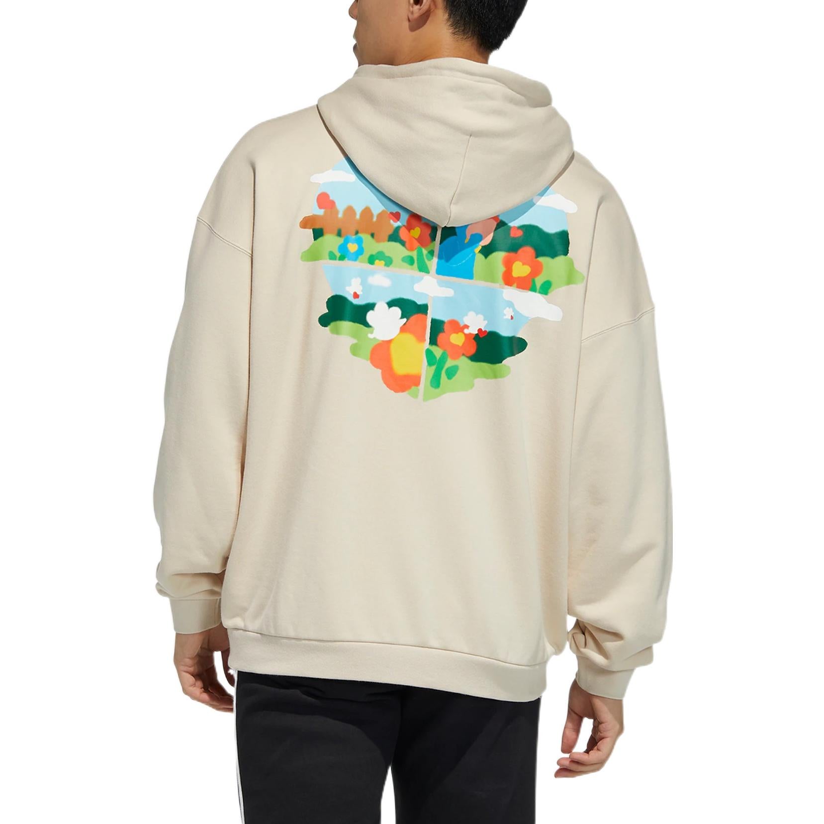 Худи adidas originals x Bee With You Logo HB6865 — фото 3