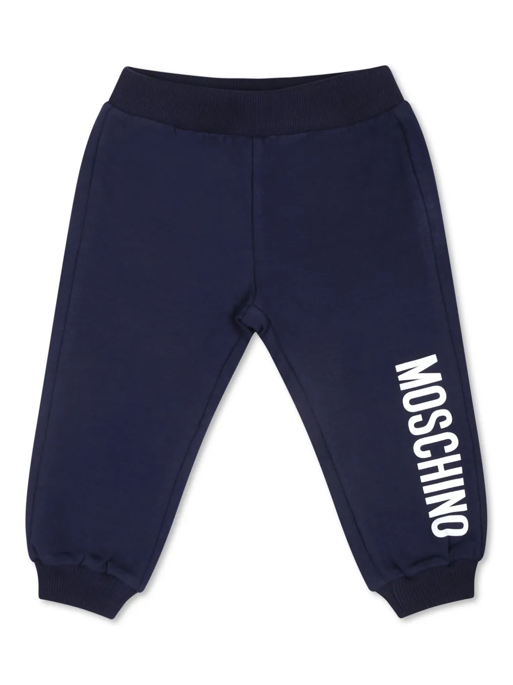 

Спортивные брюки с логотипом Moschino Kids, синий