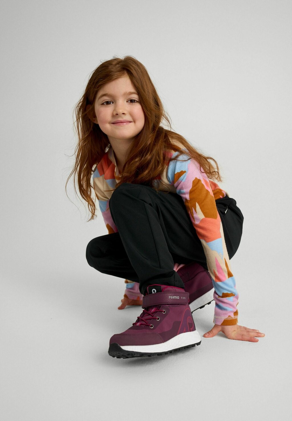 

Зимние ботинки Wasserdichte E Hiipien Reima, цвет deep purple