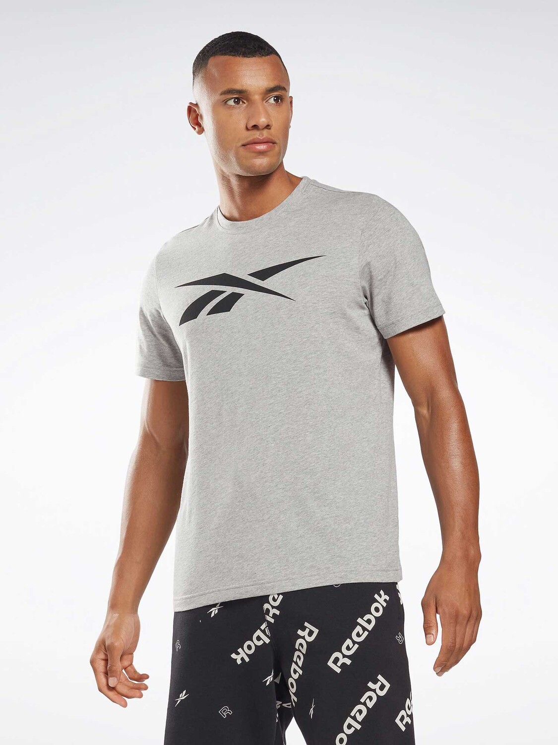 

Футболка Reebok GS VECTOR TEE, серый
