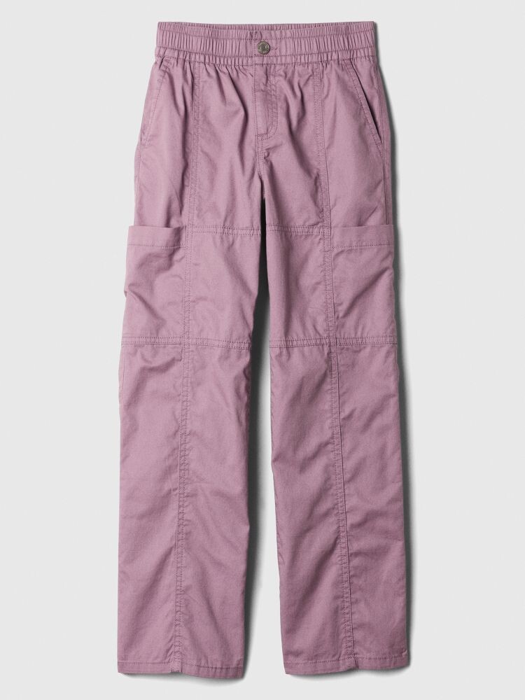 

Детские брюки с карманами Gap, фиолетовый