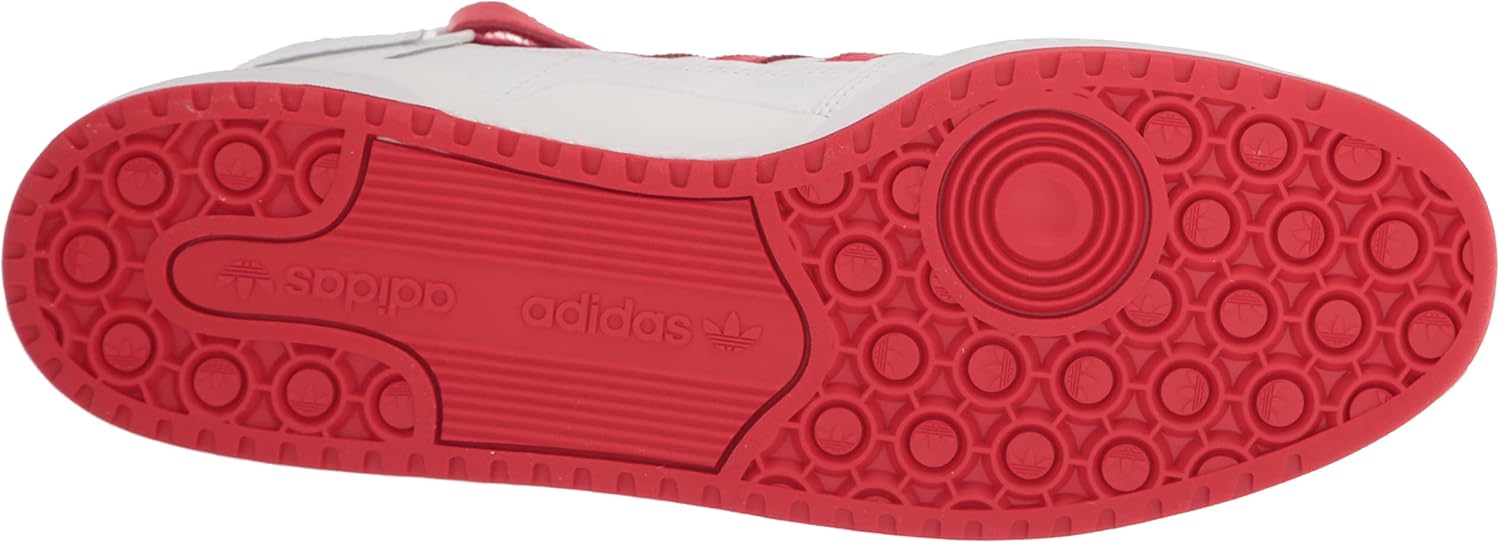 Мужские кроссовки adidas Originals Forum Mid, белый/красный/ярко-красный — фото 4