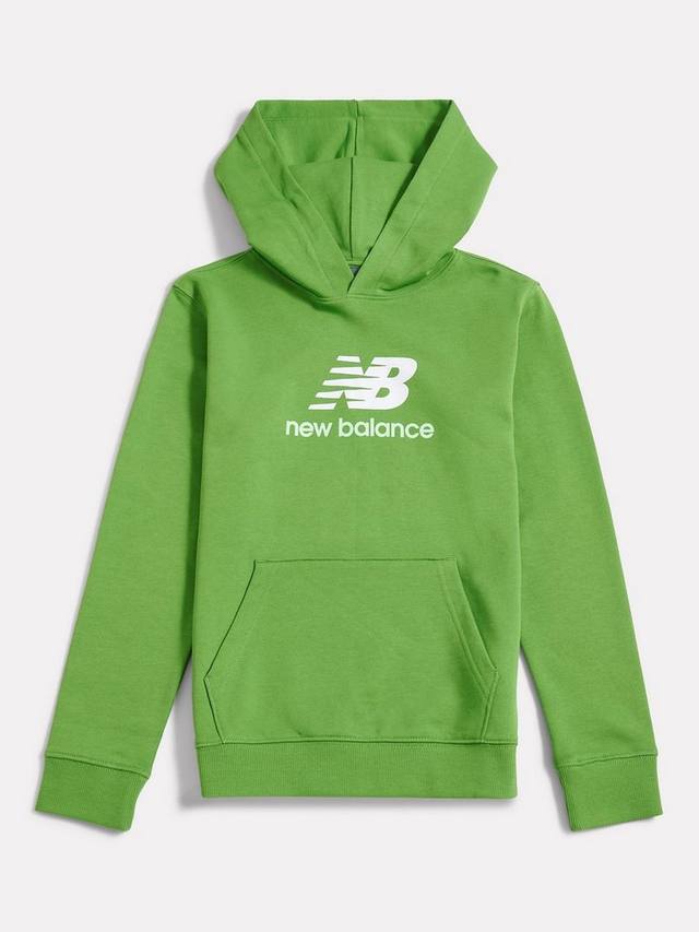 

Детская худи с логотипом из хлопка New Balance, Alpine Green