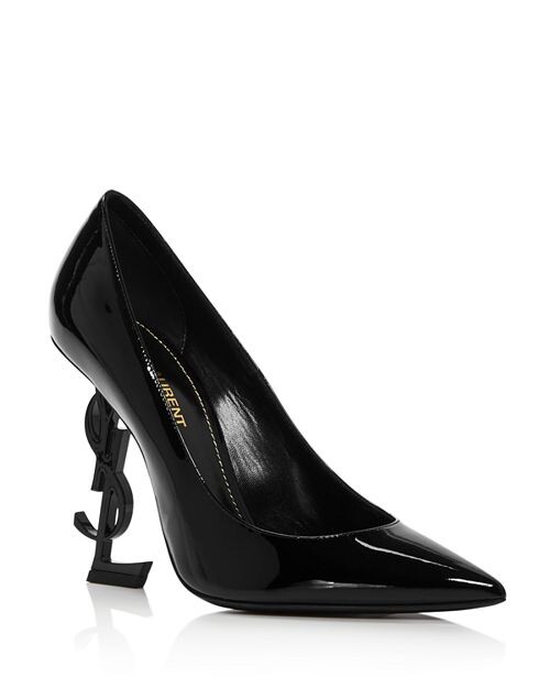 

Туфли Opyum из лакированной кожи Saint Laurent, цвет Black