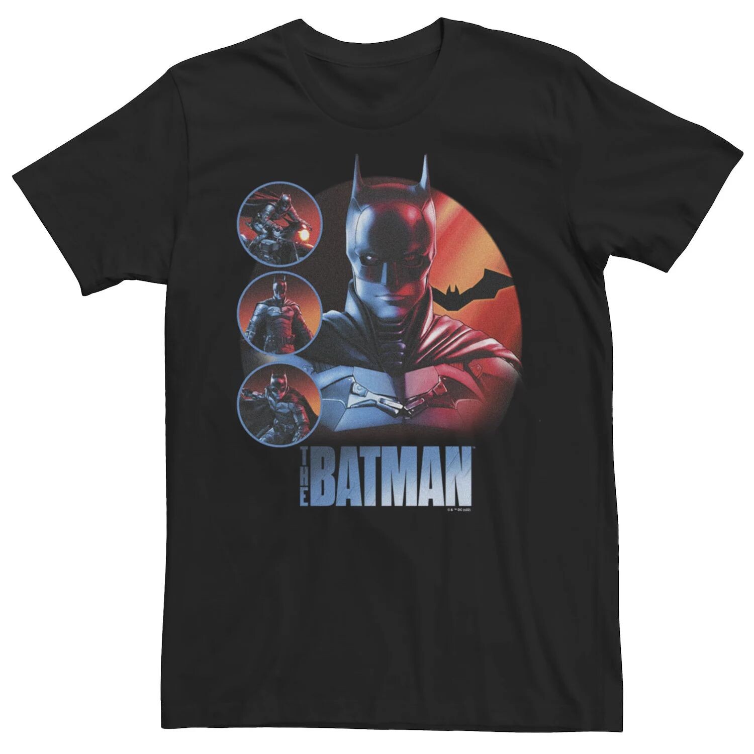 

Мужская футболка с логотипом DC Comics The Batman Bat Trio Licensed Character