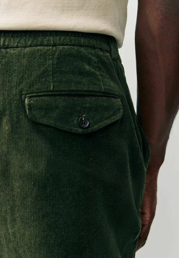 Классические элегантные брюки с эластичным поясом Next, Khaki Green — фото 4