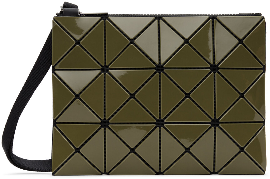 

Сумка через плечо цвета хаки Lucent W BAO BAO ISSEY MIYAKE