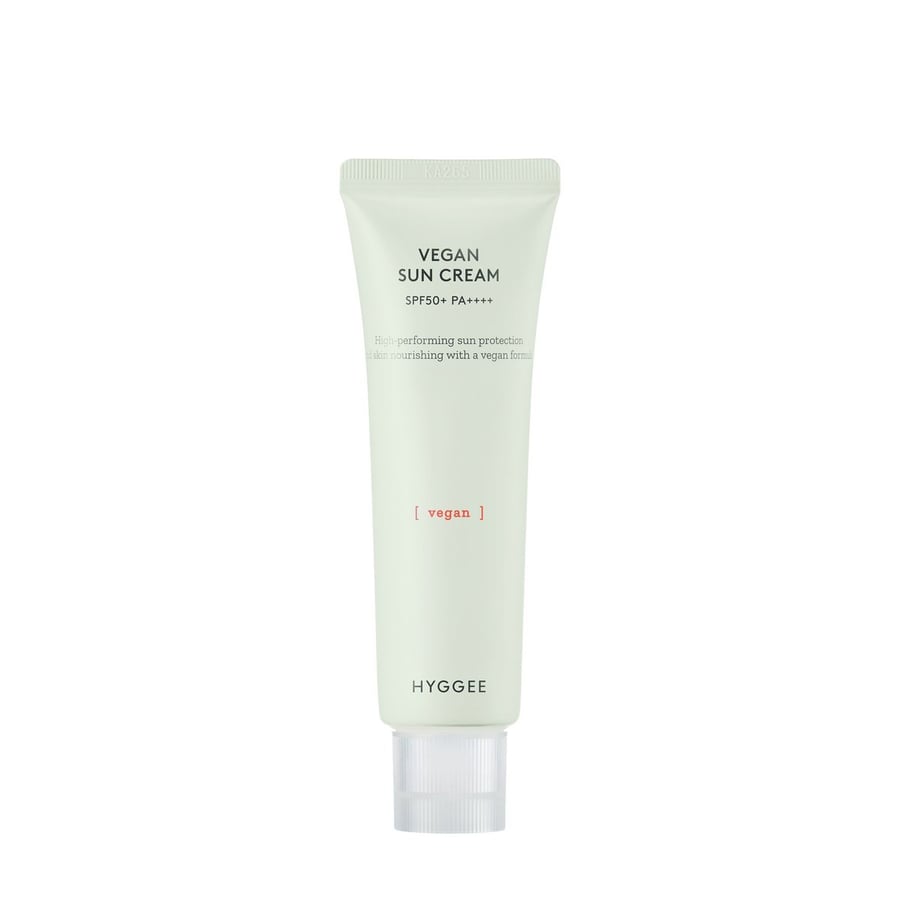 

HYGGEE Vegan Sunscreen SPF50+ PA++++ 50 мл - солнцезащитный крем