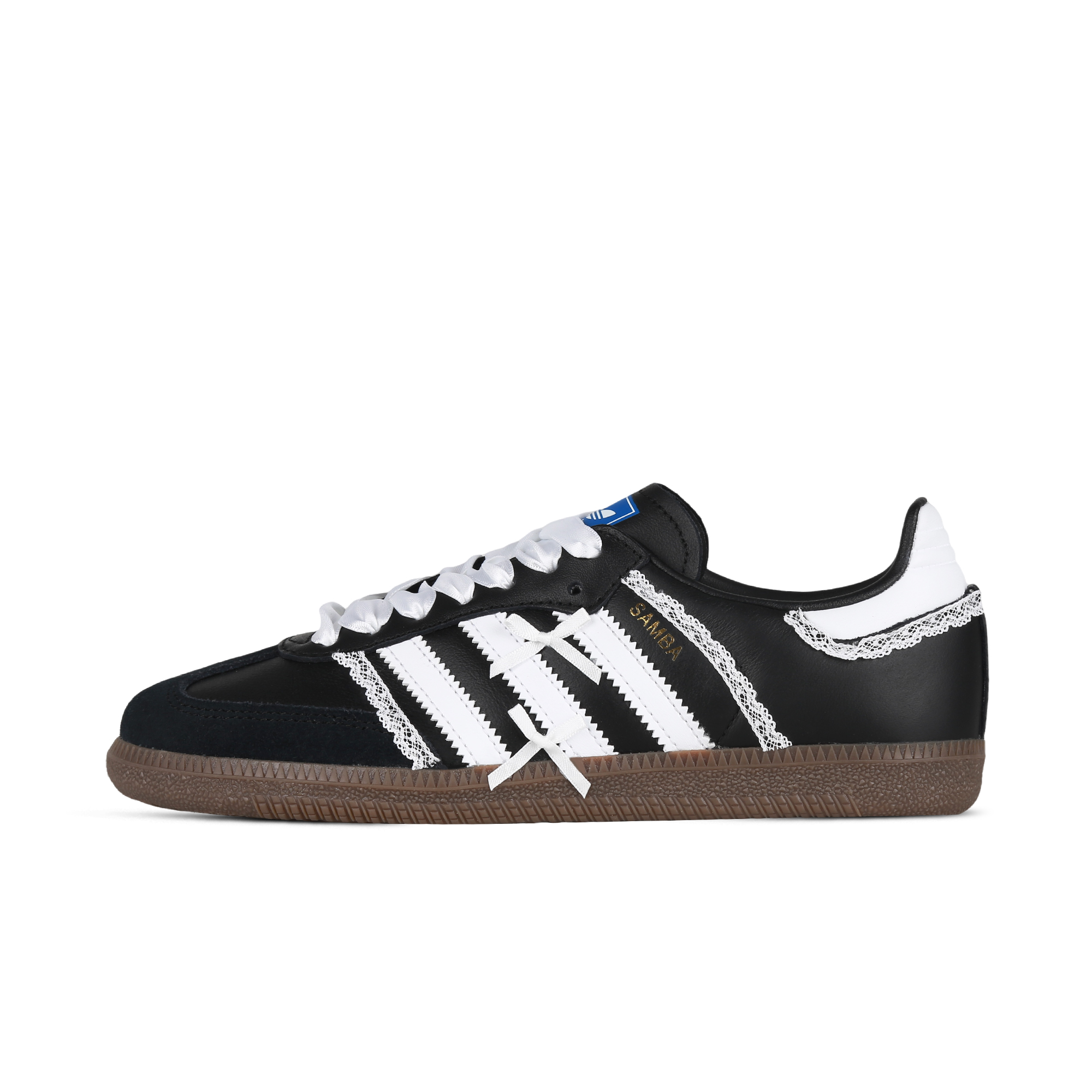 

Кроссовки adidas originals SAMBA OG Skateboarding Shoes Unisex Low-top Black/white, черный/белый