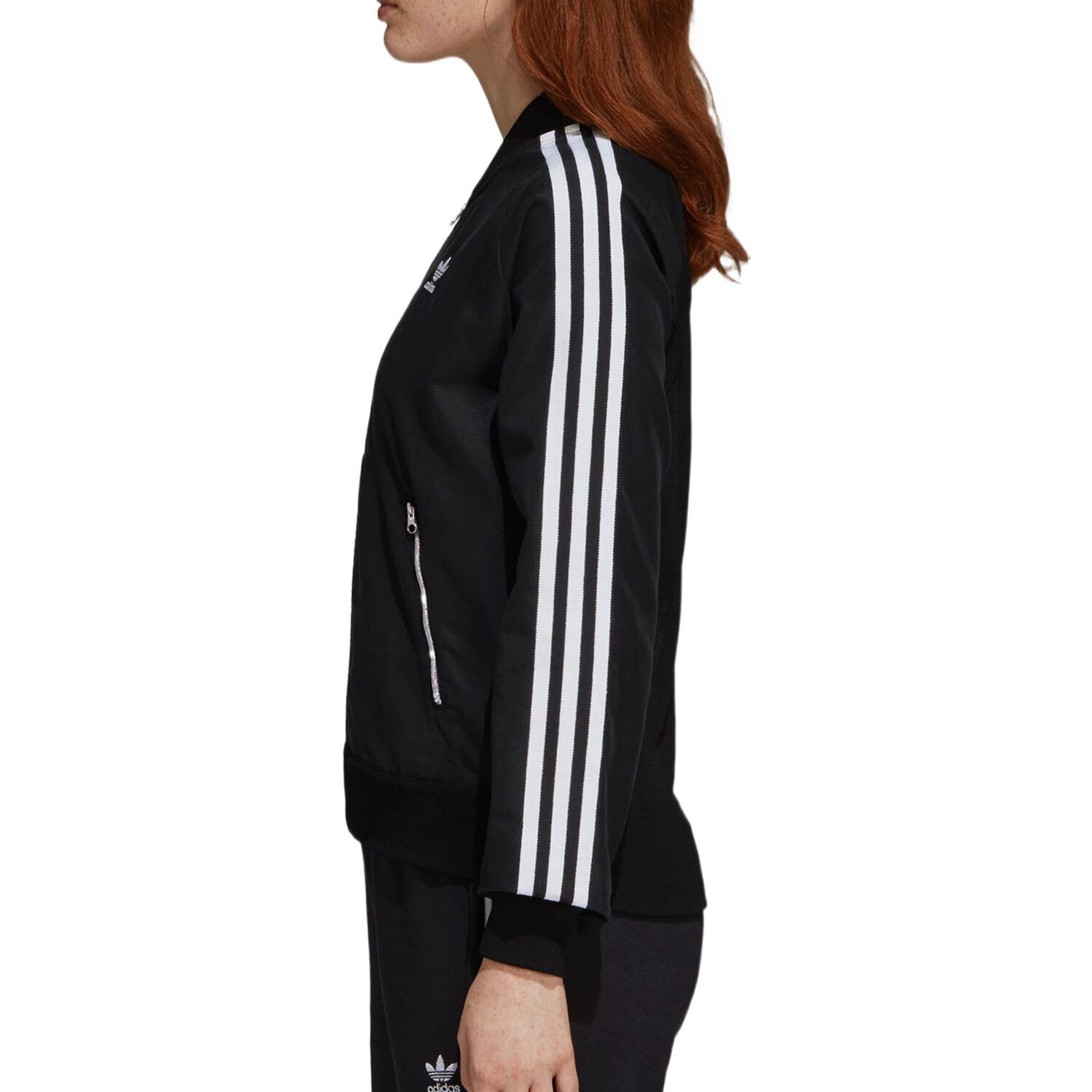 Классическая куртка Firebird женская черная Adidas Originals — фото 4