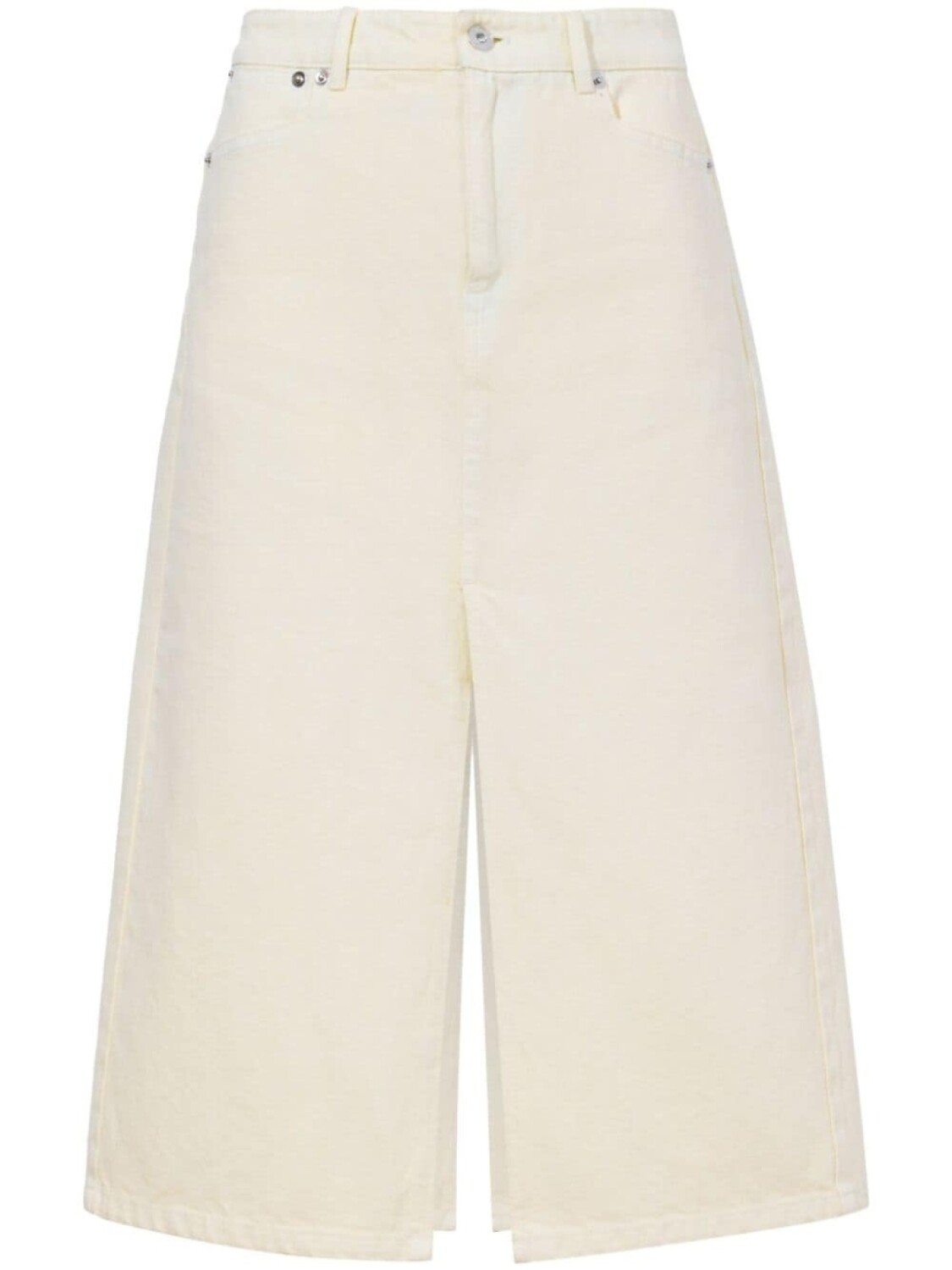 

Proenza Schouler White Label юбка миди Sloan, нейтральный цвет
