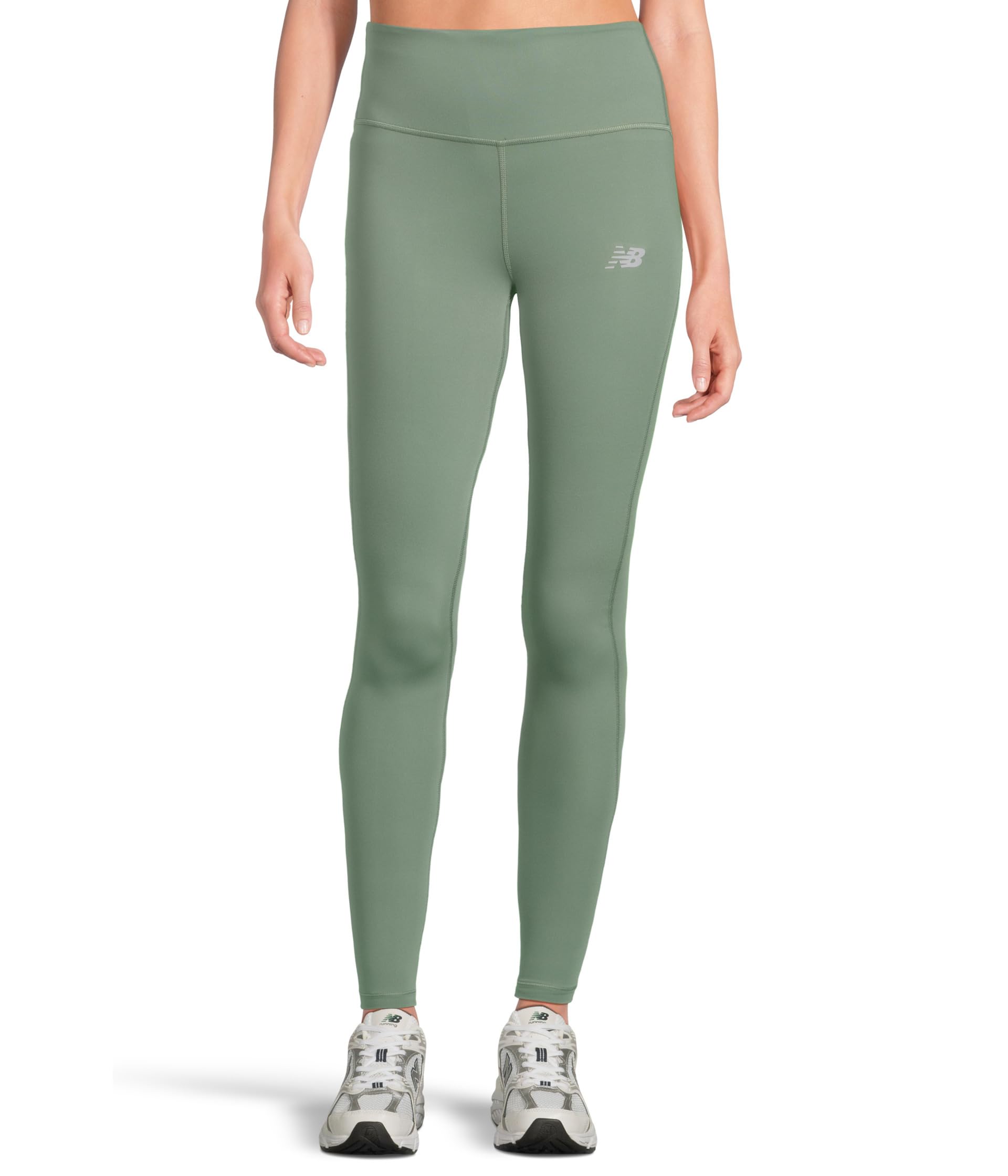 

Брюки New Balance Sleek High-Rise Legging 27", Dark Juniper