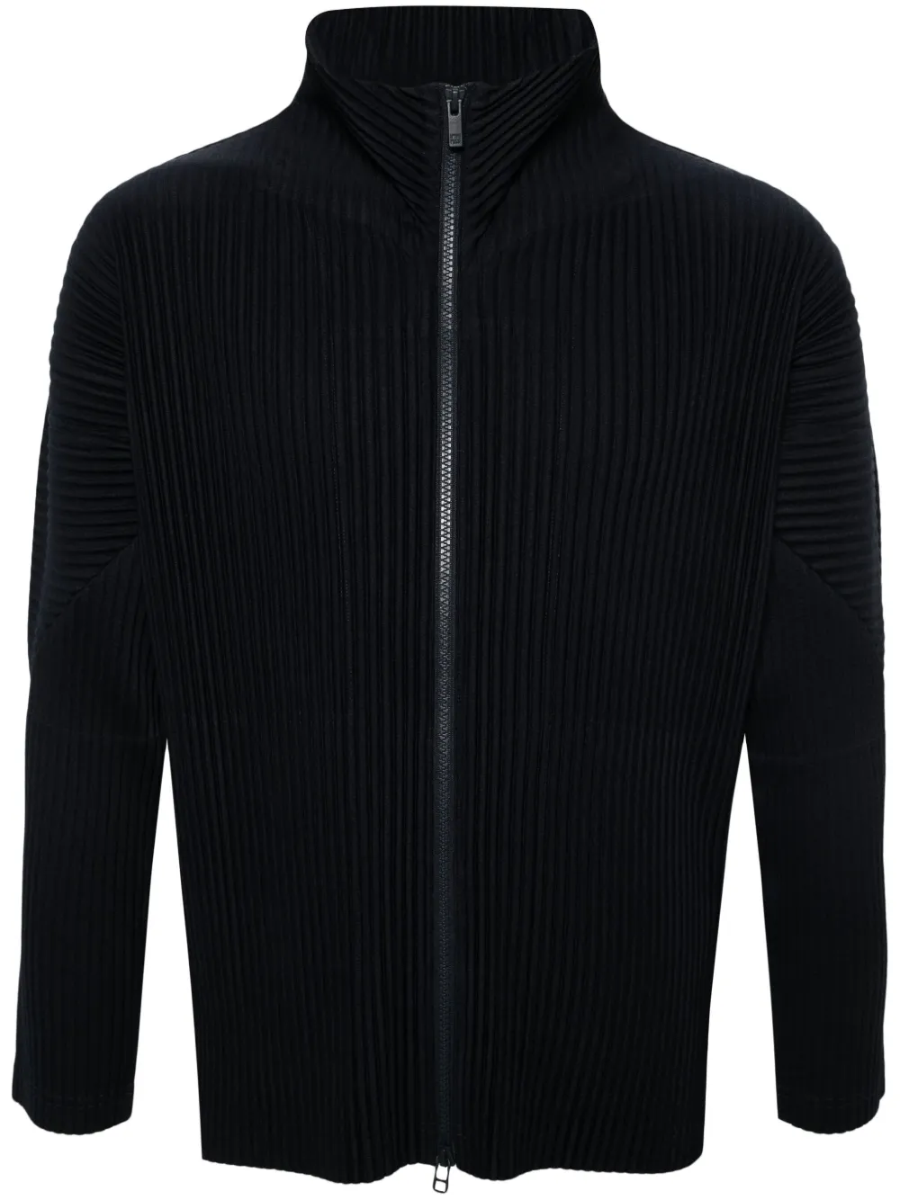 

Плиссированный жакет на молнии Homme Plissé Issey Miyake, синий