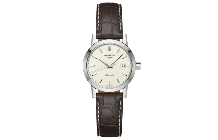

LONGINES Часы Women's Classic Vintage Watch, Beige Yellow Watch Dial