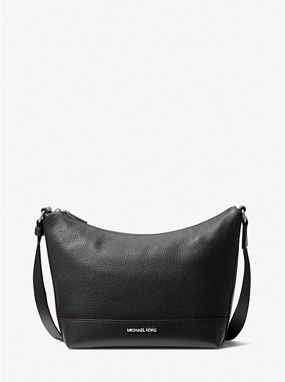 

Сумка-Полумесяц из шагреневой кожи Cooper Michael Kors, черный