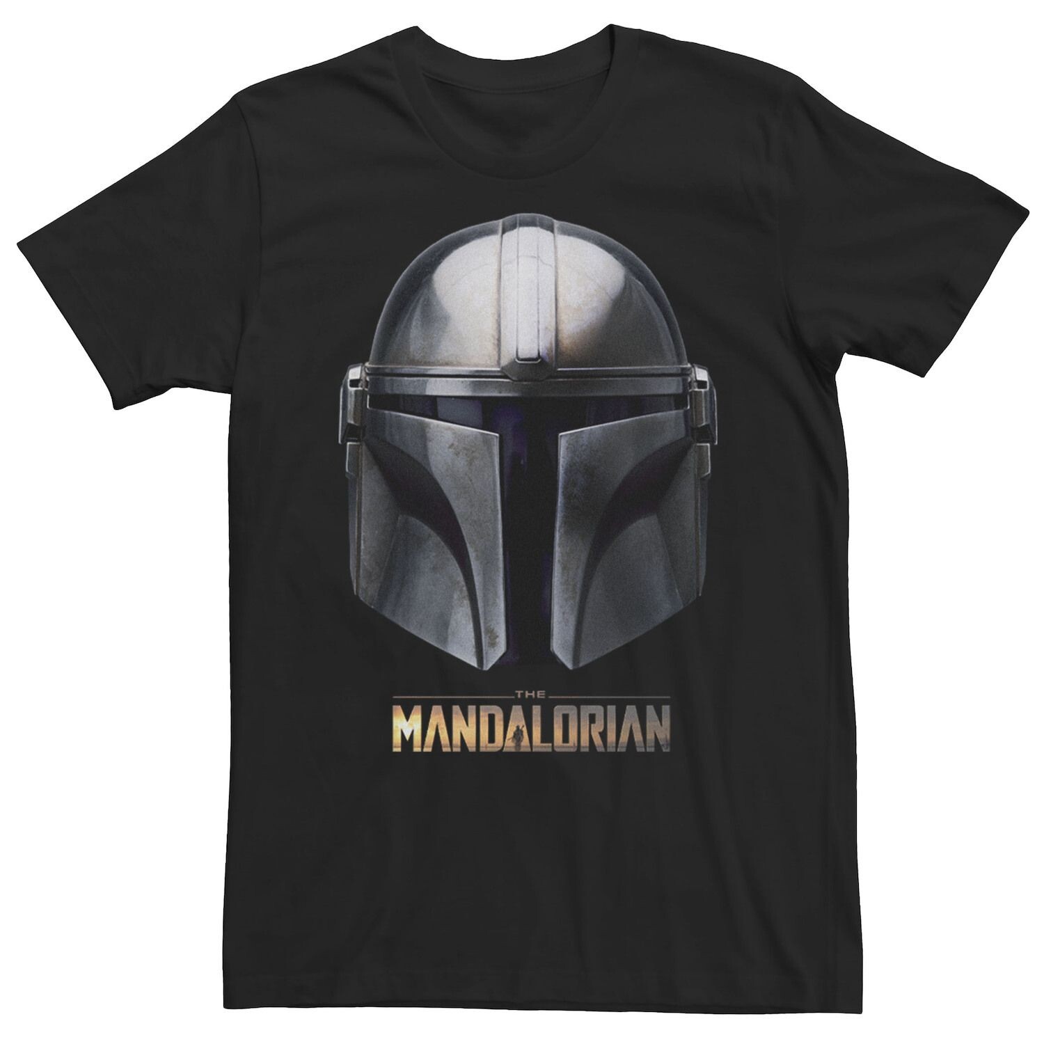 

Мужская футболка со шлемом «Мандалорец» Star Wars