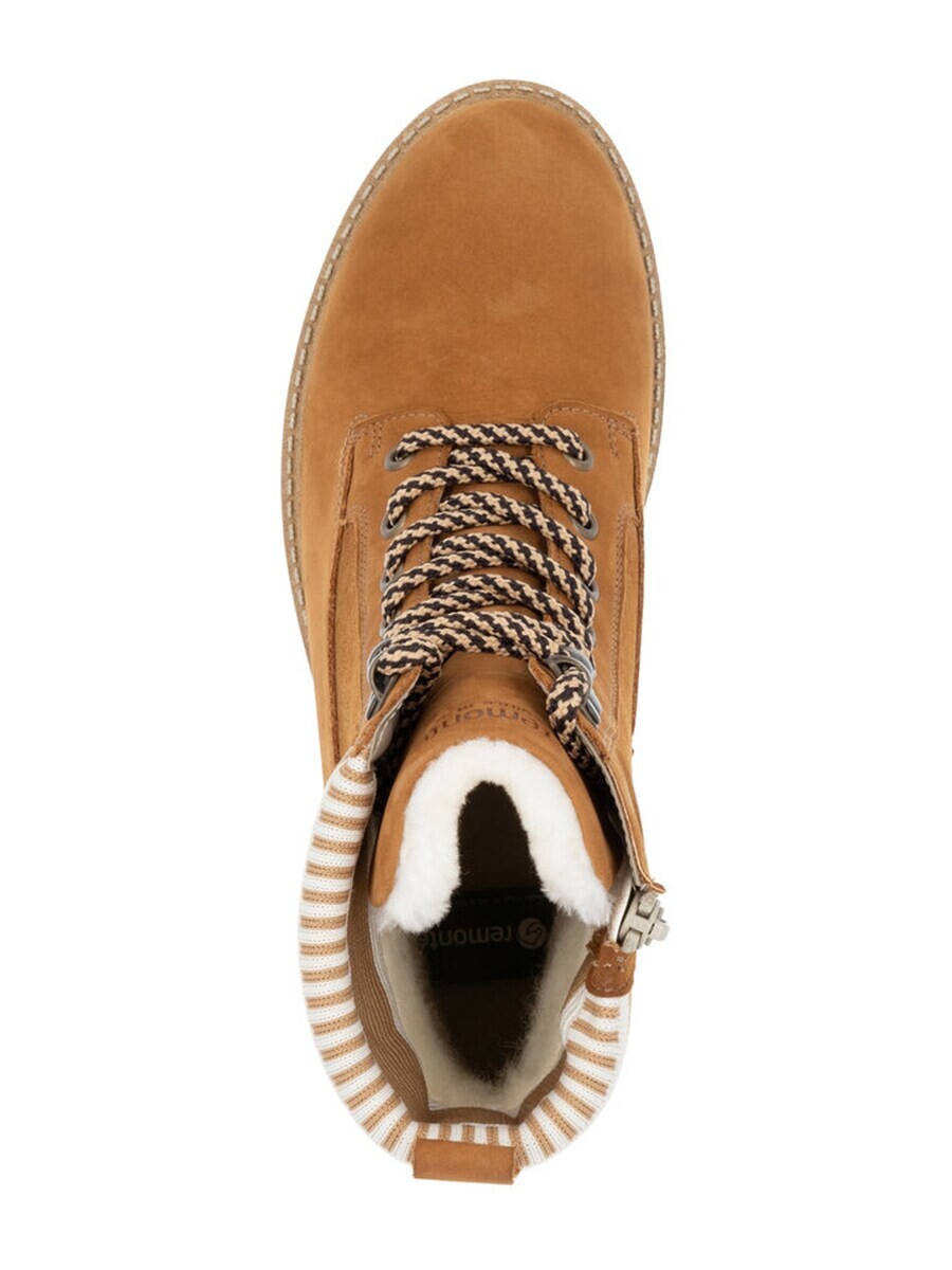 Ботильоны на шнуровке REMONTE Lace-Up Ankle Boots, цвет chocolate/umbra — фото 3
