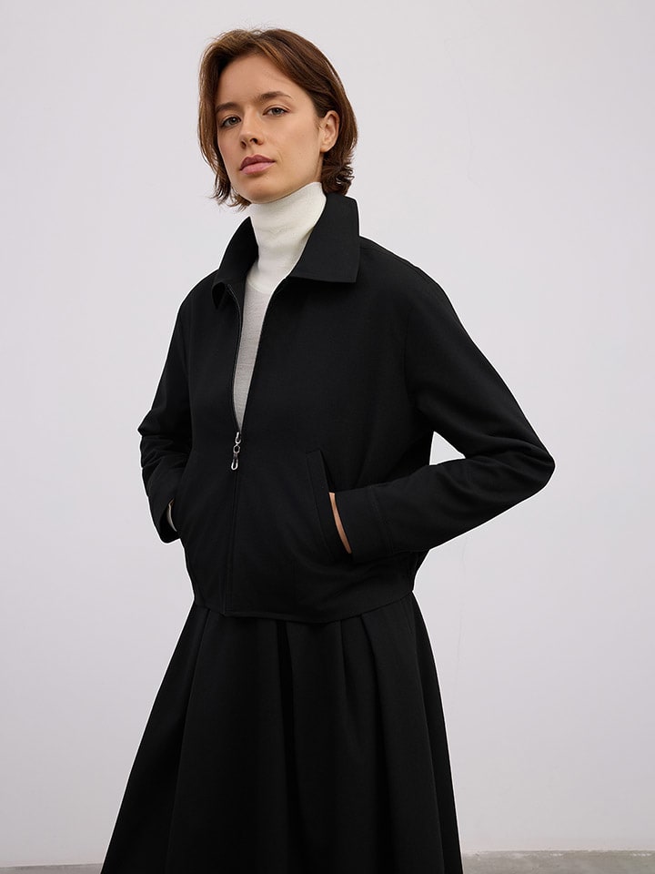 

BGN Рубашка-куртка черного цвета